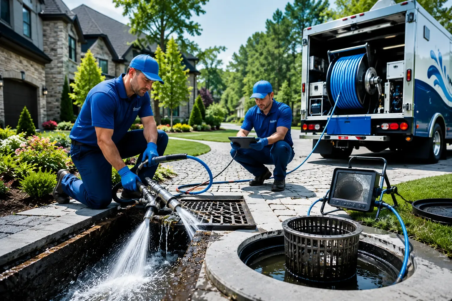 Local outdoor drain cleaning professionals in Saline, LA