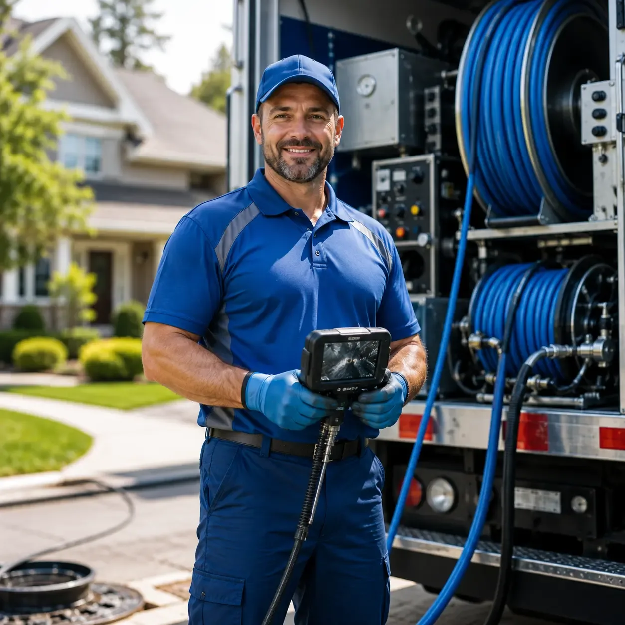 Local outdoor drain cleaning specialists in Saline, LA